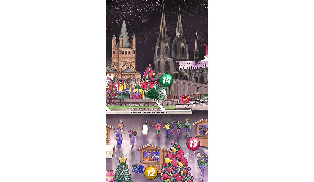 Neuer Weihnachtszauber für Köln: Der Adventskalender
